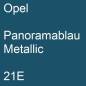 Preview: Opel, Panoramablau Metallic, 21E.